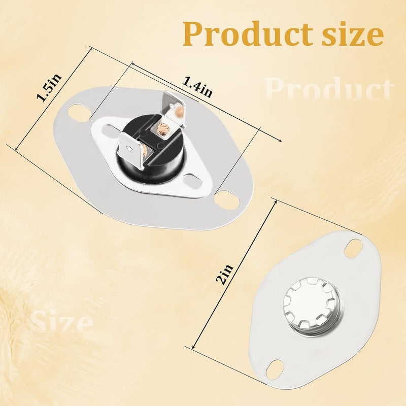 Fospectra 0130F00036 Furnace Limit Switch, Limit Switch L180 F Compatible with Goodman Amana Furnace, Parts for Goodman Furnace Replacement, 1 Pc - Image 3